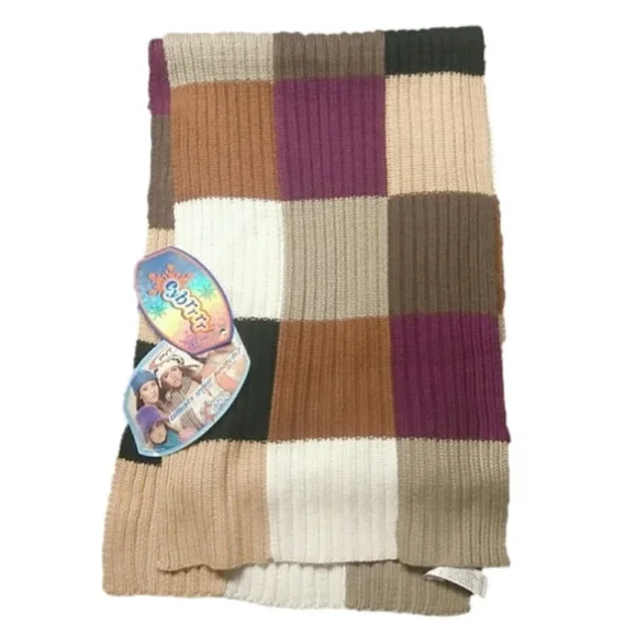 cybrrrr Knit Scarf 76 x 13 - Picture 1 of 6